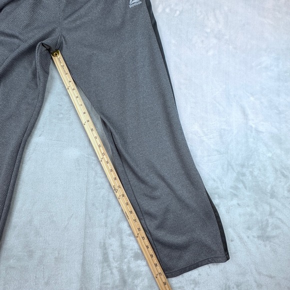 Reebok Mens Gray Track Drawstring‎ Athletic Training Workout Joggers Size Medium - Picture 6 of 9